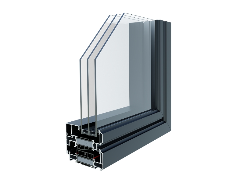 System okien aluminiowych DECALU 94 RETRO